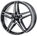 Statusfälgar C29 Gloss Black Polished 8x18 jako: 5x108 et: 55