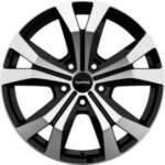 Statusfälgar Bullet Black Polished 8x18 jako: 5x120 et: 50