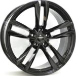 Statusfälgar MC7 Gloss Black 10x22 jako: 5x130 et: 48