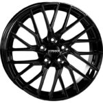 Statusfälgar GP11 Gloss Black 8x18 jako: 5x108 et: 45