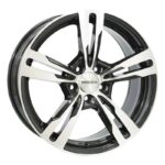 Statusfälgar GP4 Gloss Black Polished 8x18 jako: 5x112 et: 45