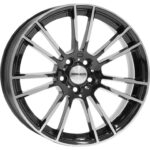 Statusfälgar MC8 Gloss Black Polished 8x18 jako: 5x112 et: 30