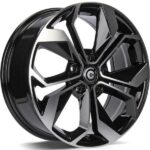 Statusfälgar Raptor Black Front Polished 6.5x15 jako: 5x114,3 et: 40