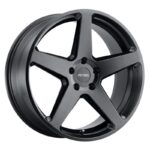 Statusfälgar P2C SEMI GLOSS BLACK 8x17 jako: 5x105 et: 40