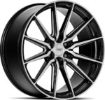 VOSSEN HF6.1 Satin Black Mach 10x24 jako: 6x139,7 et: 25