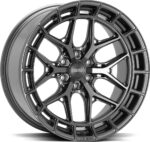 VOSSEN HFX1 Matt Gun Metal 9x17 jako: 6x135 et: 0