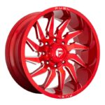 Statusfälgar FC745 Candy Red Milled 10x20 jako: 5x150 et: -18