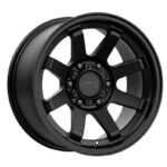 Statusfälgar KM723 TRAIL SATIN BLACK 8.5x17 jako: 6x135 et: 0
