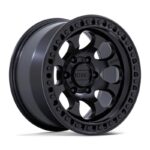 Statusfälgar KM550 RIOT SBL SATIN BLACK 9x18 jako: 6x135 et: 18