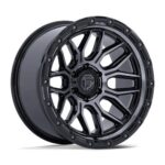 Statusfälgar FC881 SURGE GLOSS BLACK MACHINED W/ GRAY TINT 9x17 jako: 5x127 et: -12