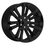 Statusfälgar PR205 GLOSS BLACK 9x22 jako: 6x139,7 et: 24