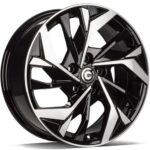 Statusfälgar Sonic Black Front Polished 7x17 jako: 5x114,3 et: 40