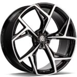 Statusfälgar Blaster Black Front Polished 8.5x19 jako:5x112 et:30