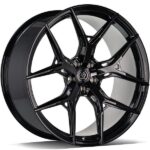 Statusfälgar MF.4 Black Glossy 10x22 jako: 5x112 et: 20