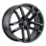 Statusfälgar PR208 GLOSS BLACK 10x20 jako: 5x120 et: 35
