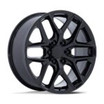 Statusfälgar PR229 GLOSS BLACK 9x20 jako: 6x139,7 et: 28