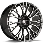 Statusfälgar Fame Black Front Polished 10.5x20 jako: 5x112 et: 40