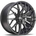 Statusfälgar SV-C Titan Black 7.5x17 jako: 5x112 et: 40