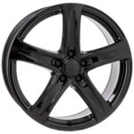 Statusfälgar Nordic Black 7.5x18 jako: 5x114,3 et: 35