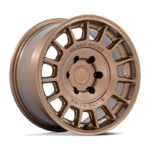 Statusfälgar BR015 VOLL MATTE BRONZE 8.5x17 jako: 5x130 et: 25