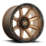 Statusfälgar XD863 MATTE BRONZE W/ BLACK LIP 9x20 jako: 6x139,7 et: 18