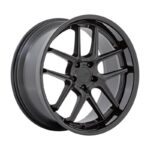 Statusfälgar AR942 MATTE BLACK W/ GLOSS BLACK LIP 11x20 jako: 5x115 et: -6