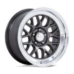 Statusfälgar VN516 G-FORCE MATTE ANTHRACITE W/ DIAMOND CUT LIP 7x17 jako: 5x120,65 et: 0