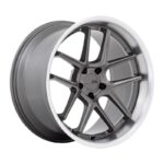 Statusfälgar AR942 MATTE GUNMETAL W/ MACHINED LIP 12x20 jako: 5x115 et: 6