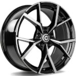 Statusfälgar Predator Black Front Polished 6.5x16 jako: 5x100 et: 38