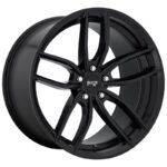 Statusfälgar NC203 MATTE BLACK 9x22 jako: 5x114,3 et: 38
