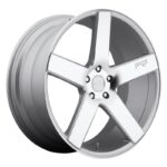 Statusfälgar NC135 GLOSS SILVER MACHINED 8.5x19 jako: 5x114,3 et: 35