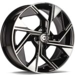 Statusfälgar LANTERN Black Front Polished 6.5x16 jako: 4x100 et: 40