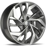 Statusfälgar Sonic Anthracite Front Polished 7x17 jako: 5x114,3 et: 40