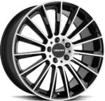 CARMANI Fritz Black Pol 9x19 jako: 5x112 et: 45