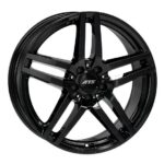 Statusfälgar MIZAR Gloss Black 8x19 jako: 5x112 et: 48