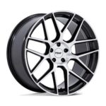 Statusfälgar TW002 LASARTHE GLOSS BLACK MACHINED 9x20 jako: 5x112 et: 27