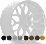 VOSSEN HF2 Gloss Black 12x21 jako: 5x120 et: 52