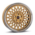 BORBET B Gold Rim Pol 7x17 jako: 4x108 et: 38