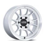 Statusfälgar KM729 RANGE GLOSS SILVER W/ MACHINED FACE 8.5x17 jako: 6x139,7 et: -10