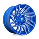 Statusfälgar D774 TYPHOON ANODIZED BLUE MILLED 12x22 jako: 8x165,1 et: -44
