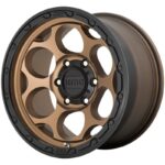 Statusfälgar KM541 Matte Bronze With Black Lip 8.5x17 jako: 8x165,1 et: 0