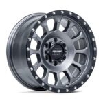 Statusfälgar PA34 ROCKWELL MATTE GRAPHITE W/ BLACK LIP 8.5x17 jako: 6x139,7 et: 0