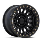 Statusfälgar KM239 IMPACT BEADLOCK MATTE BLACK 9x17 jako: 5x127 et: -38