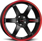 BORBET DB8GT2 Black Matt Rim Red 8.5x19 jako:5x114,3 et:35