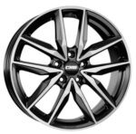 Statusfälgar C28 Gloss Black Polished 7x17 jako: 5x100 et: 40