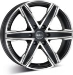 Alcar Standard MAK King 6 Ice Black 6.5x16 jako: 6x130 et: 54