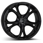 Alcar Standard MAK Lario Gloss Black 8x20 jako: 5x110 et: 33