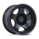 Statusfälgar BR031 SOL MATTE BLACK 8.5x17 jako: 6x135 et: 0