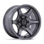 Statusfälgar BR035 KUMA GLOSS GUNMETAL 8.5x17 jako: 6x139,7 et: 0