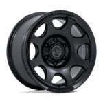 Statusfälgar BR037 TEMBO MATTE BLACK 8.5x17 jako: 6x114,3 et: 25
